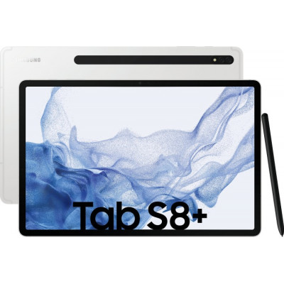 Планшет Samsung Galaxy Tab S8 Plus 12.4 8/128GB Wi-Fi Silver (SM-X800NZSA)