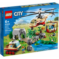 Блоковий конструктор LEGO City Операція з порятунку звірів (60302)