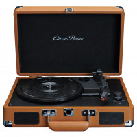 Програвач вінілових дисків Lenco TT-10 Brown (TT-10BN)