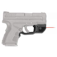 Crimson Trace LG496 Laserguard 5mW Red Laser with 633nM Wavelength & 50 ft Range Black Finish for Springfield XD Mod.2