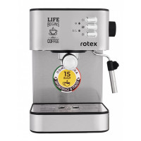 Ріжкова кавоварка еспресо Rotex RCM750-S Life Espresso