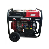 Генератор дизельний 5 кВт Vulkan SCD7000TЕ