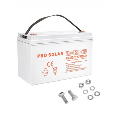 Акумулятор для ДБЖ/інвертора Volt Polska 12V 110AH  (6AKXDEEP10)