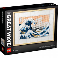 Блоковий конструктор LEGO ART Хокусай, Велика хвиля (31208)