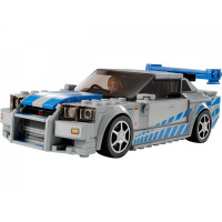 Блоковий конструктор LEGO Speed Champions "Подвійний форсаж" Nissan Skyline GT-R (R34) (76917)