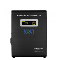 Гібридне ДБЖ/інвертор Volt Polska SINUS PRO 1000W 12/230V 700/1000W (3SP100012W)