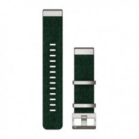 Ремінець Garmin Ремінець QuickFit 22 Watch Bands Jacquard-weave Nylon Strap – Pine Green (010-13008-00)