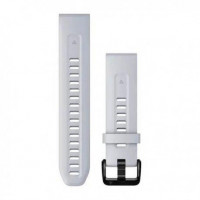 Ремінець для смарт-годин Garmin Ремешок для Fenix 7S QuickFit 20 Whitestone Silicone (010-13102-03)