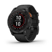 Смарт-годинник Garmin Fenix 7 Pro Solar Slate Gray w. Black Band (010-02777-00/01)