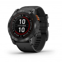Смарт-годинник Garmin Fenix 7X Pro Solar Slate Gray w. Black Band (010-02778-00/01)