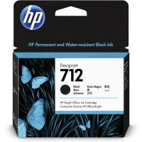 Картридж HP DJ No.712 DesignJet Т230 / Т630 Black 80ml (3ED71A)
