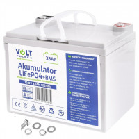 Акумулятор Volt Polska LiFePO4 12,8V 33 Ah (30A) + BMS