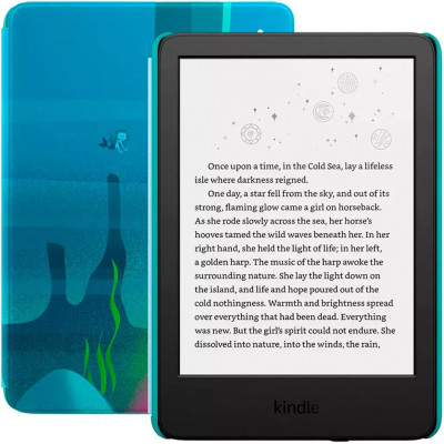 Електронна книга з підсвічуванням Amazon Kindle Kids 11th Gen. 2022 16Gb Ocean Explorer