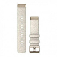 Ремінець Garmin Ремешок 20mm Watch Bands Cream Heathered Nylon with Cream Gold Hardware (010-13102-07)
