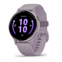 Смарт-годинник Garmin vivoactive 5 Metallic Orchid Aluminum Bezel with Orchid Case and Silicone (010-02862-13)
