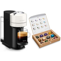 Капсульна кавоварка еспресо Delonghi Nespresso Vertuo Next ENV120.W