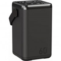 Зовнішній акумулятор (павербанк) O2 PROJECT 60000mAh 65W Black