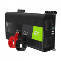 Перетворювач (інвертор) DC-AC Green Cell INVGC09 12/220В 1000/2000W