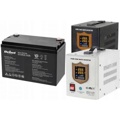 Акумулятор гелевий Rebel 12v,100h / 20HR (BAT0416)