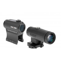 Комплект! Приціл коліматорний з магніфером HOLOSUN HS403C & HM3XT