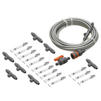 мікрокрапельний дощувач Gardena Нібулайзер туманне розпилення в наборі, 10 м (13135-20)