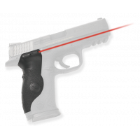 Crimson Trace LG660 Lasergrips 5mW Red Laser with 633nM Wavelength & Black Finish for S&W M&P (Except Ambi Safety & M2.0 Variants)
