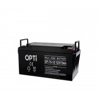 Акумулятор Volt Polska AGM OPTI 12V 75 Ah VRLA