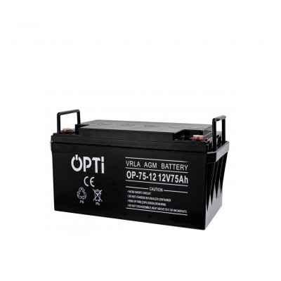 Акумулятор Volt Polska AGM OPTI 12V 75 Ah VRLA