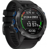 Смарт-годинник Garmin Descent Mk2i Titanium Carbon Gray DLC with Black Band (010-02132-01/11)