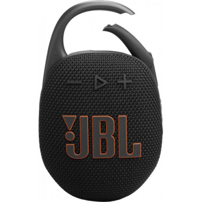 Портативна колонка JBL Clip 5 Black (JBLCLIP5BLK)