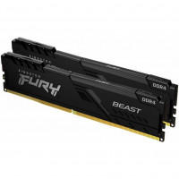 Пам'ять для настільних комп'ютерів Kingston FURY 32 GB (2x16GB) DDR4 3200 MHz Beast Black (KF432C16BB1K2/32)