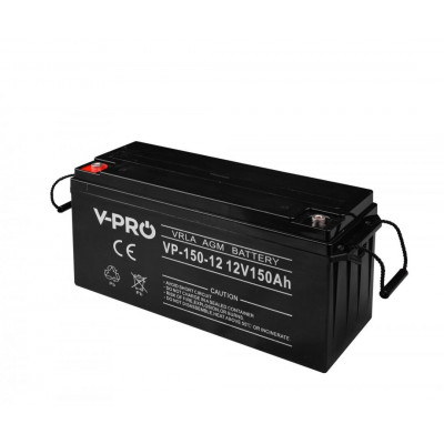 Акумулятор для ДБЖ/інвертора Volt Polska AGM VPRO 12V 150 Ah VRLA (6AKUAGM150)