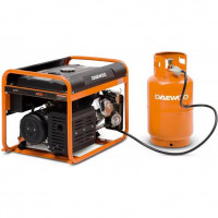 Комбінований генератор (газ-бензин) Daewoo Power GDA 7500DFE