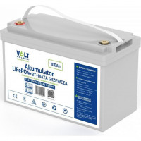 Акумулятор для ДБЖ/інвертора Volt Polska LiFePO4 12V 100 Ah  + BMS