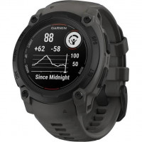 Смарт-годинник Garmin Instinct E 40mm Black with Charcoal Band (010-02932-00)