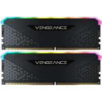 Пам'ять для настільних комп'ютерів Corsair 16 GB (2x8GB) DDR4 3200 MHz Vengeance RGB RS (CMG16GX4M2E3200C16)