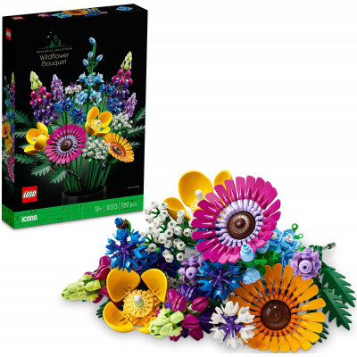 Блоковий конструктор LEGO Botanicals Букет польових квітів (10313)
