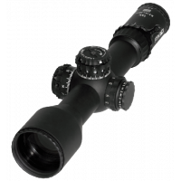 Steiner 5116 T6Xi Black 2.5-15x 50mm 34mm Tube Illuminated SCR Mil Reticle First Focal Plane Features Throw Lever