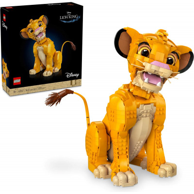 Блоковий конструктор LEGO Disney Юний король Лев Сімба (43247)
