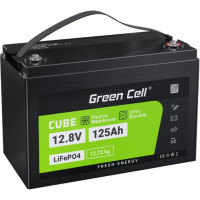 Акумулятор для ДБЖ/інвертора Green Cell CAV13 LiFePO4 12.8V 125Ah 1600Wh