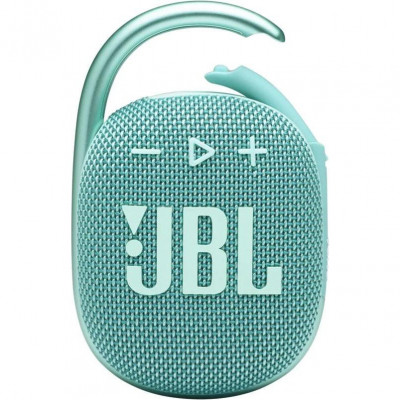 Портативна колонка JBL Clip 4 Teal (JBLCLIP4TEAL)