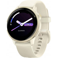 Смарт-годинник Garmin Vivoactive 6 Lunar Gold with Bone Band (010-02985-01)