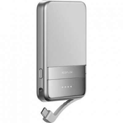 Зовнішній акумулятор (Power Bank) EcoFlow RAPID Magnetic Power Bank 5000mAh Silver (EF-RAPID5000-EU)