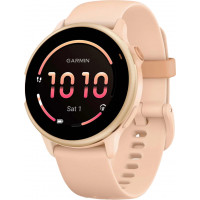 Смарт-годинник Garmin Vivoactive 6 Metallic Pink Dawn with Pink Dawn Band (010-02985-03)