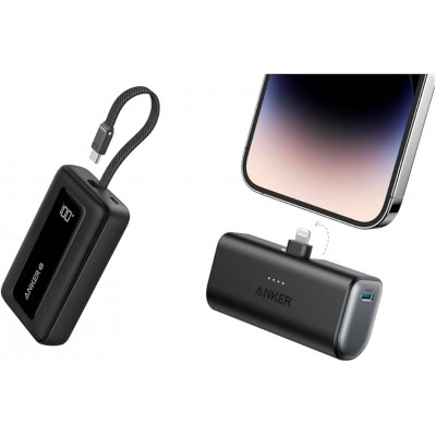 Зовнішній акумулятор (павербанк) Anker Zolo 10000mAh 30W Black (A1688011)