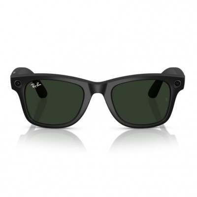 Смарт-окуляри Ray-Ban Meta Wayfarer Standard - Matte Black / Clear to Graphite Green Transitions (RW4006 601S1M 50-22) Смарт-окуляри Ray-Ban Meta Wayfarer Standard - Matte Black / Clear to Graphite Green Transitions (RW4006 601S1M 50-22)