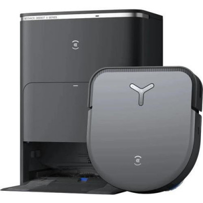 Робот-пилосос з вологим прибиранням ECOVACS DEEBOT OZMO X5 Pro Omni Black (DDX39 BLACK)