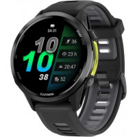 Смарт-годинник Garmin Forerunner 970 Carbon Gray DLC Titanium w. Black Case and Black/Translucent W. Band (010-02969-00/10)