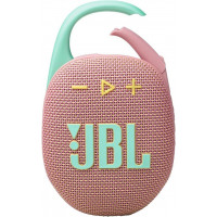 Портативна колонка JBL Clip 5 Pink (JBLCLIP5PINK)