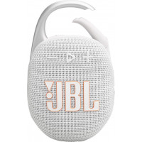 Портативна колонка JBL Clip 5 White (JBLCLIP5WHT)